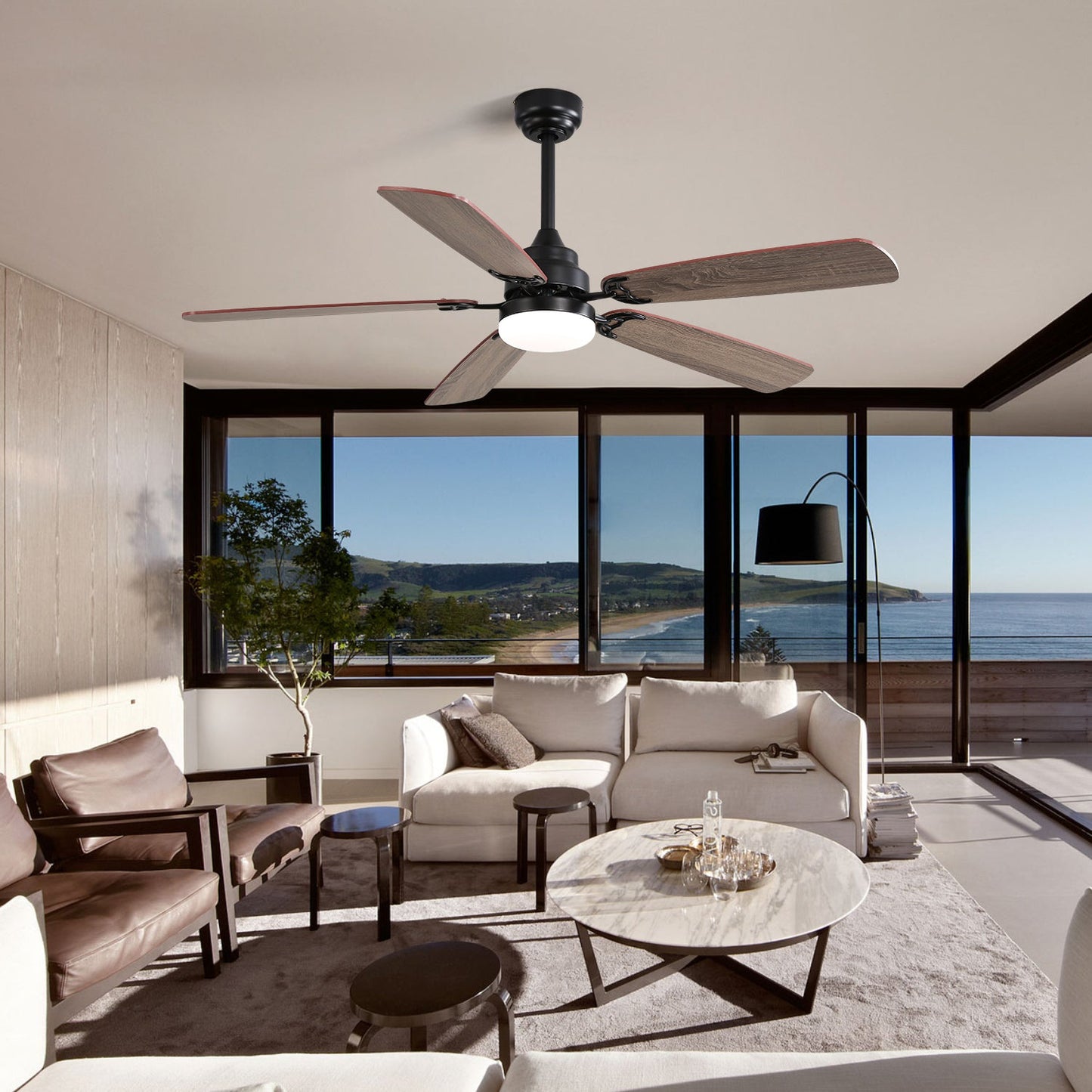 52 Inch Classics Ceiling Fan With LED Light