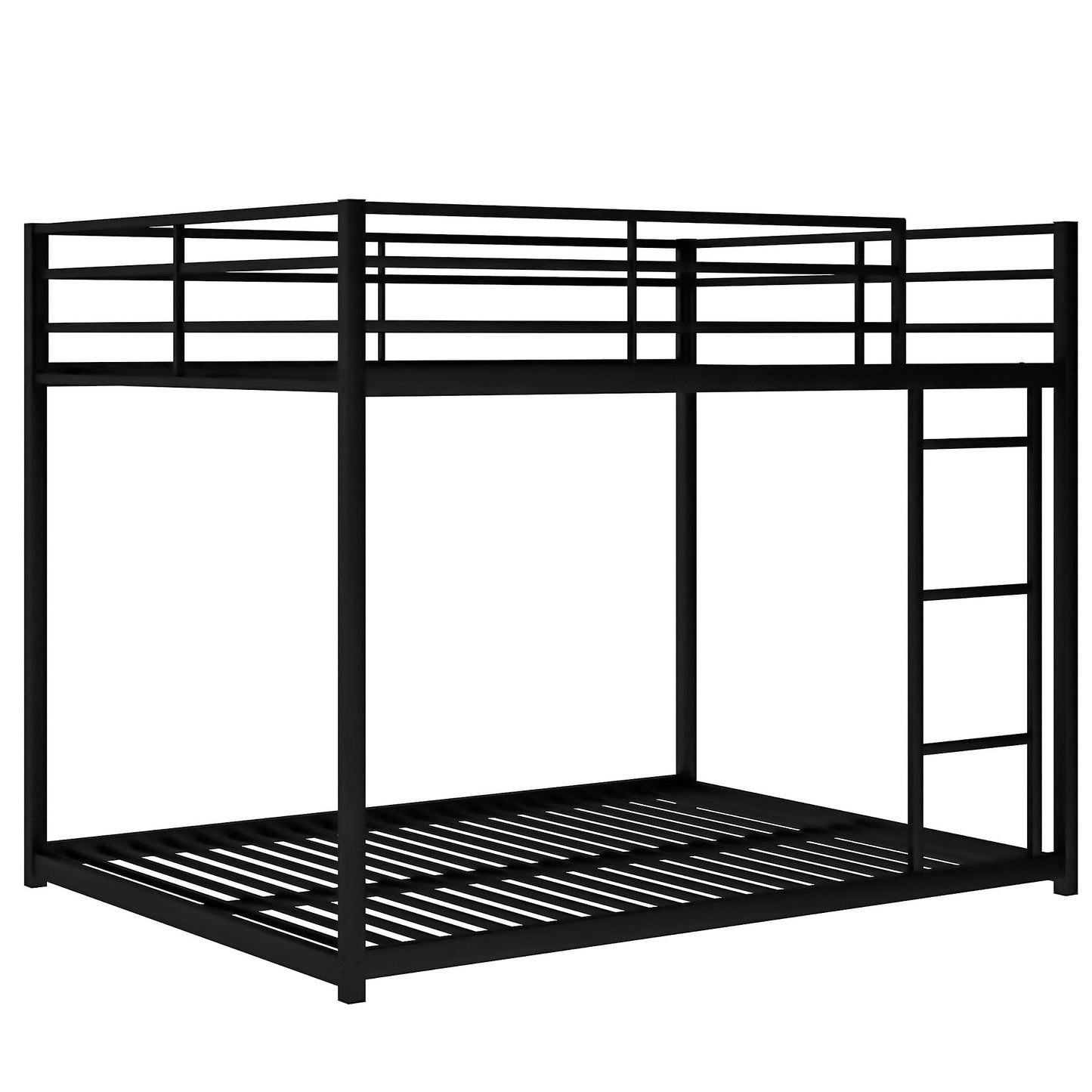 Metal Bunk Bed, Low Bunk Bed With Ladder