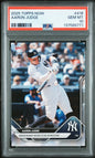 Graded 2025 Topps Now Aaron Judge #416 Baseball Card PSA 10 Gem Mint