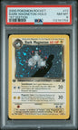 Graded 2000 PKM Rocket #11 Dark Magneton Holo 1st Edition Trading Card Game PSA 8 Near Mint