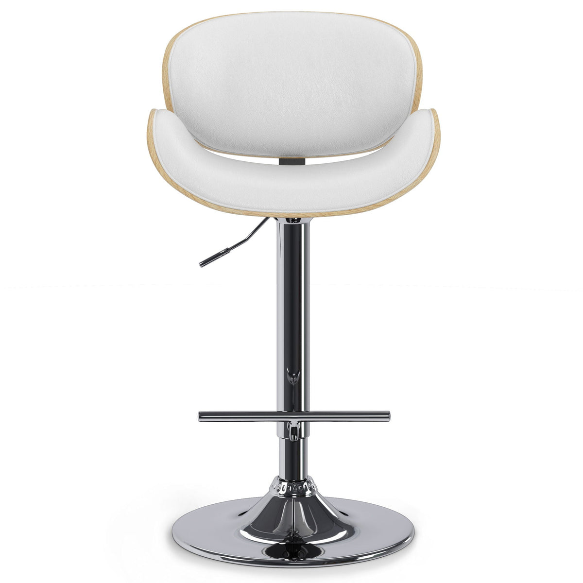 Marana - Handcrafted Bentwood Adjustable Swivel Bar Stool