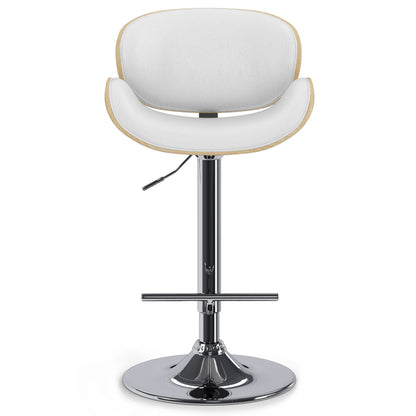 Marana - Handcrafted Bentwood Adjustable Swivel Bar Stool