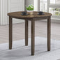 Damica - Round Dining Table - Walnut