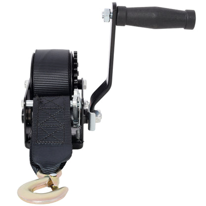 600LBS Hand Winch with 19.6FT Strap
