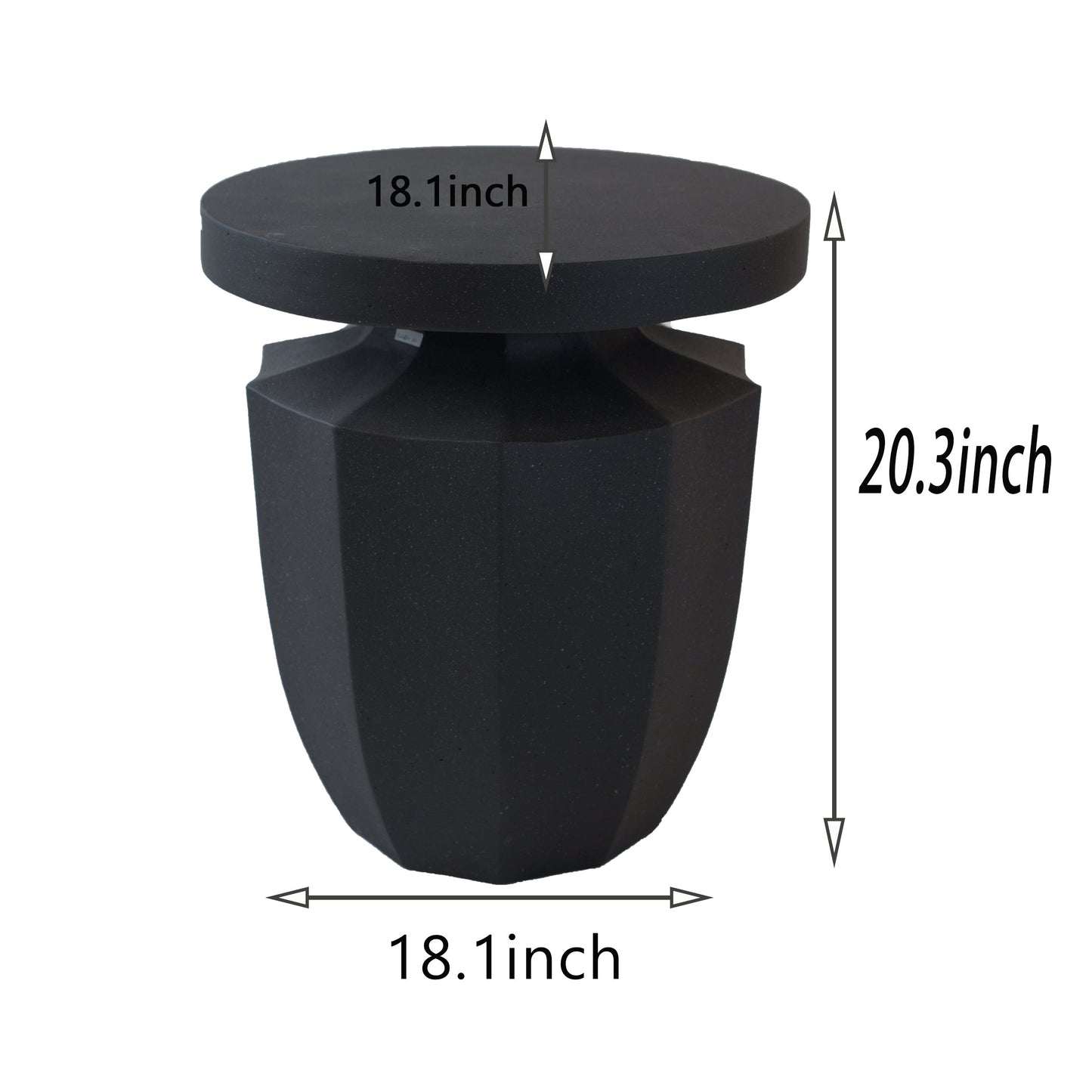 Decorative Garden End Table
