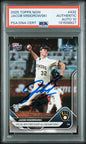Graded 2025 Topps Now Jacob Misiorowski #432 Rookie RC Baseball Card PSA 10 Auto Grade Gem Mint