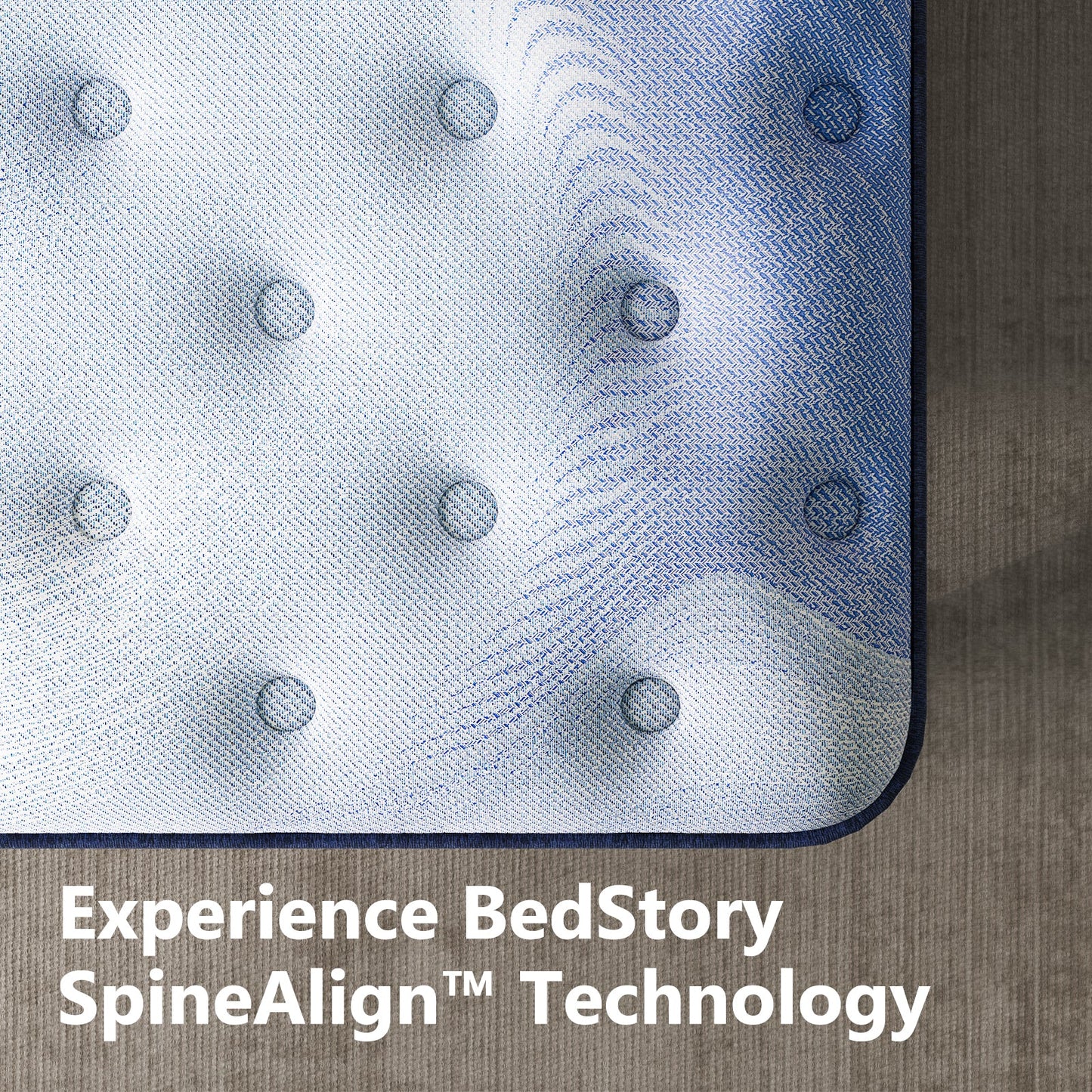 Bedstory Spine Align Pro 14" King Firm Cooling Hybrid Mattress