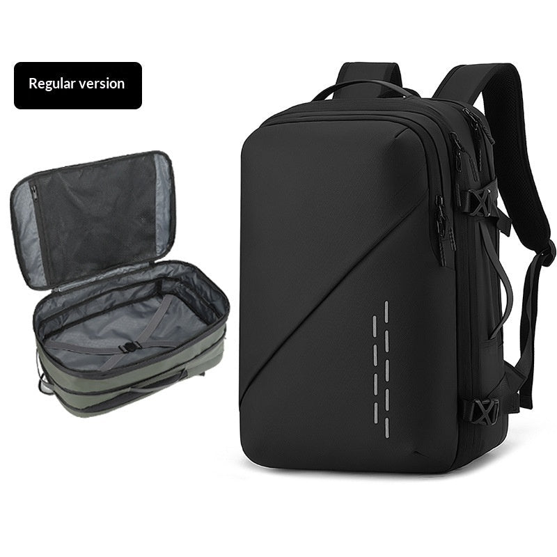 Mens Large-capacity Stylish Minimalist Vacuum-compressed Backpack