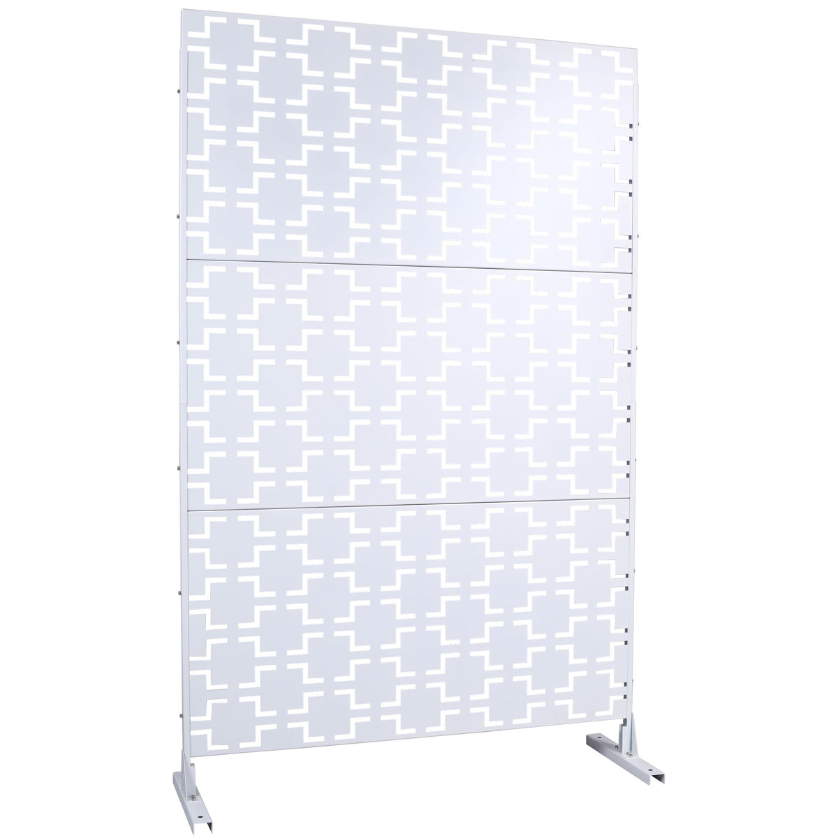 Outdoor & Indoor Metal Privacy Freestanding Decorative Screen