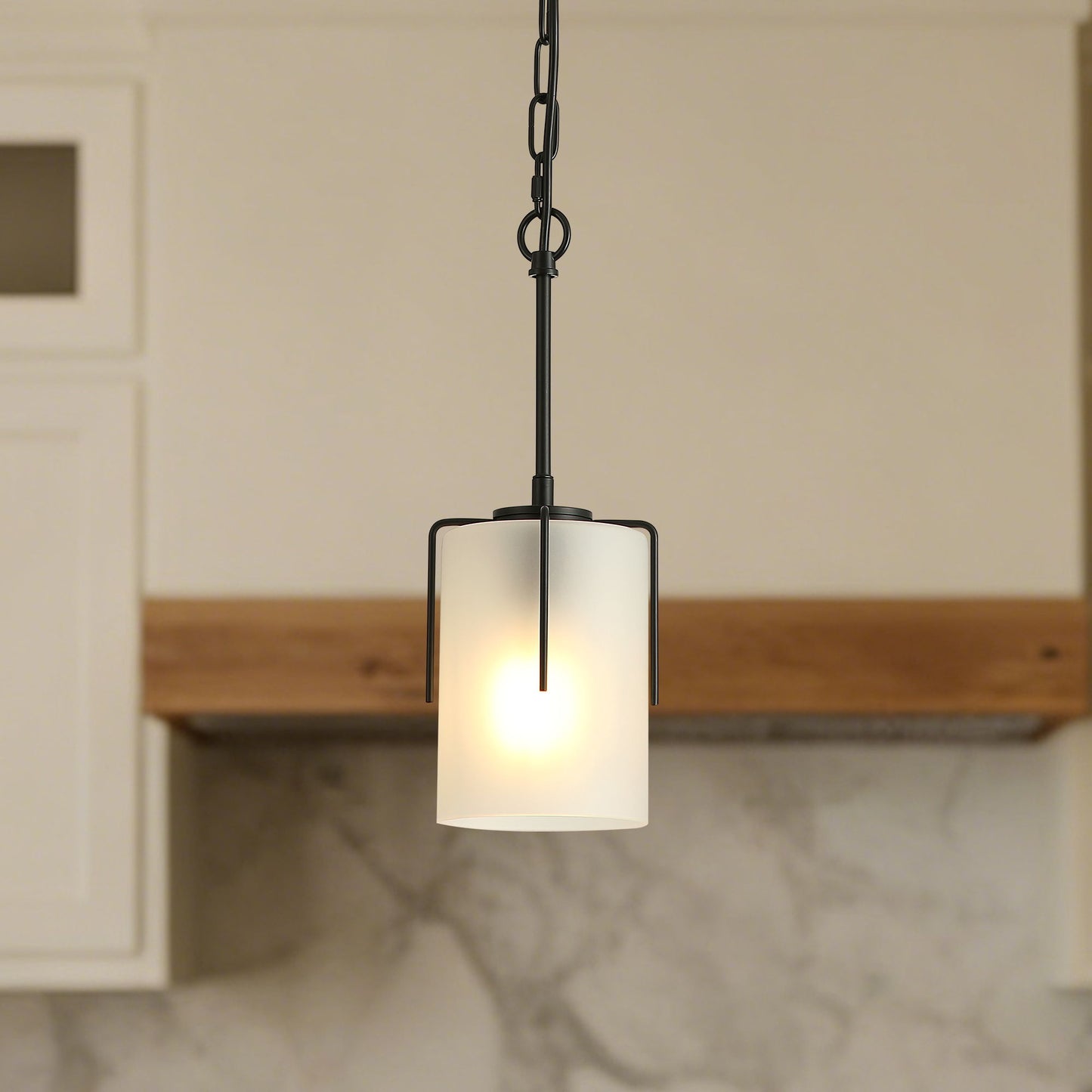 Adjustable Cylindrical Pendant Light
