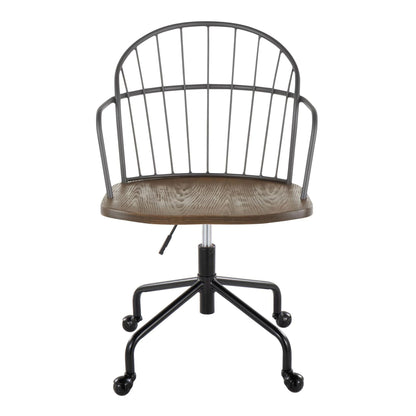 Riley - Farmhouse Adjustable Office Chair