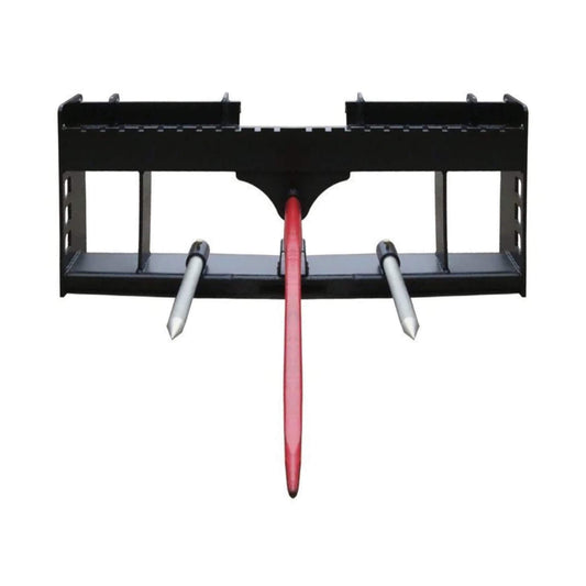 42-Inch Heavy-Duty Pallet Forks Hay Spear Skid Steer Attachment With Quick Attach (SAK16528)