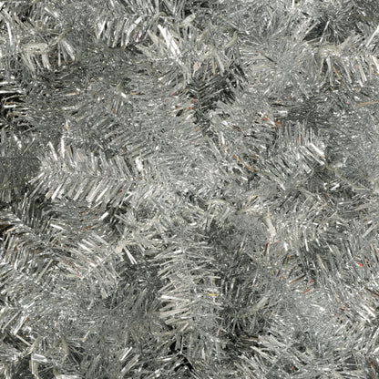 6FT Sliver Pre-Lit Artificial Christmas Tree