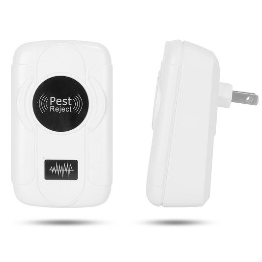 6-Pack Ultrasonic Pest Repellent – Plug-In Bug & Rodent Control with 3 Modes
