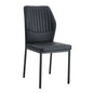 Ergonomic Simple Chair With Metal Leg