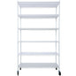 6 Tier 6000Lbs Capacity Nsf Metal Shelf Wire Shelving Unit, Heavy Duty Adjustable Storage Rack With Wheels & Shelf Liners For Commercial Grade Utility Steel Storage Rack