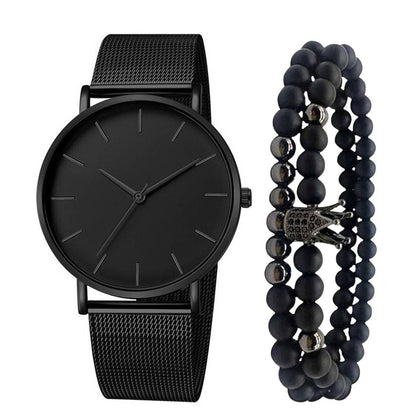 Non-mechanical Mens Quartz Watch