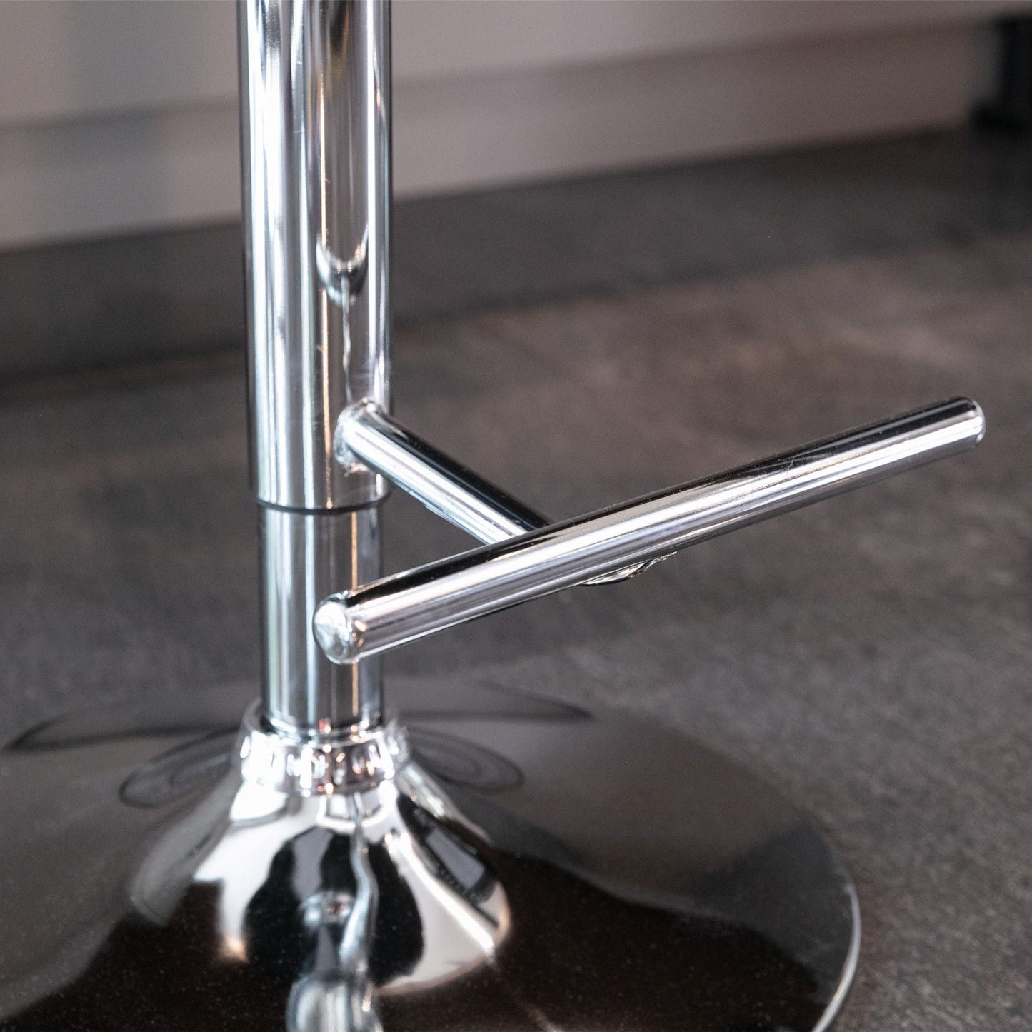 Swivel Adjustable Height Barstools Set of 2