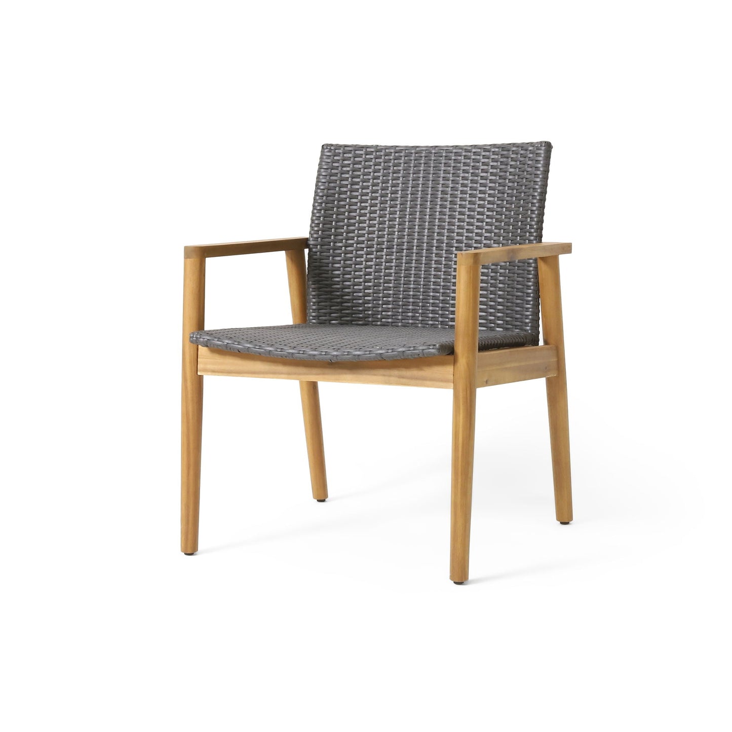 Tranquilize Outdoor Wooden Club Chair Set of 2 - Light Brown