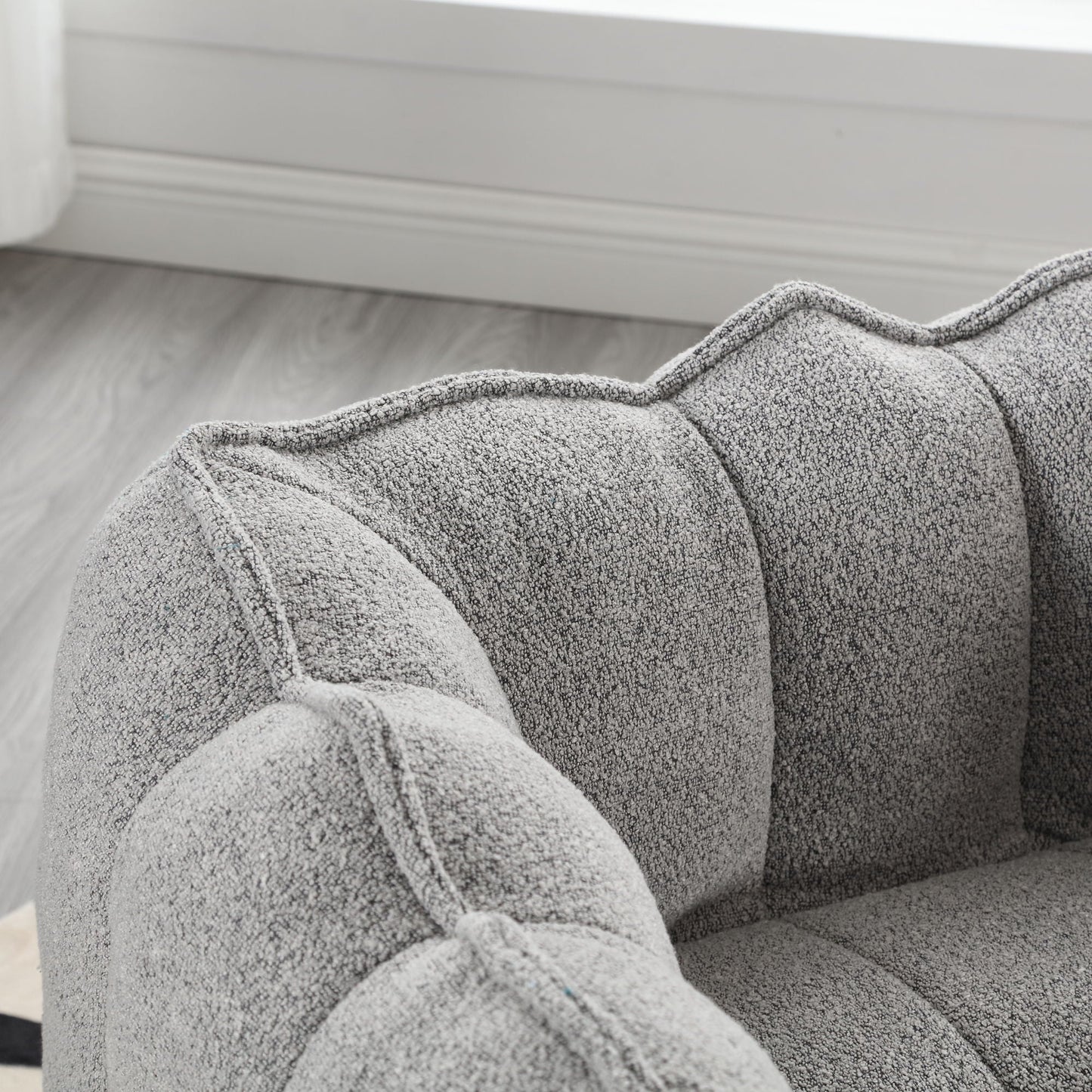 Soft Bean Bag Chair With High Resilient Foam