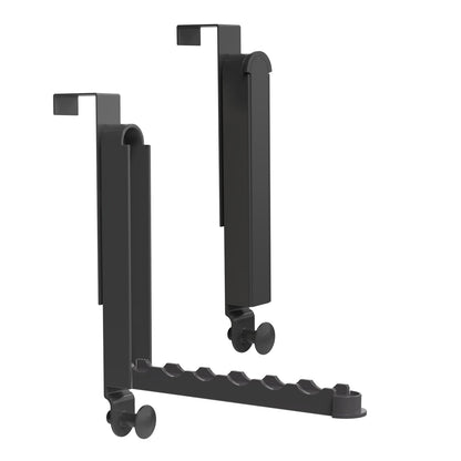 2Pcs Over The Door Hanger Hooks For Clothes Foldable Clothes Drying Rack For Laundry Coats Towels Portable Clothing Hanger Hook For 1.81In Thickness D