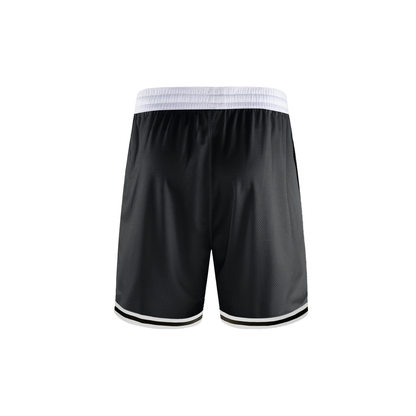 Loki & Ivy Classic Stripe Trim Basketball Shorts