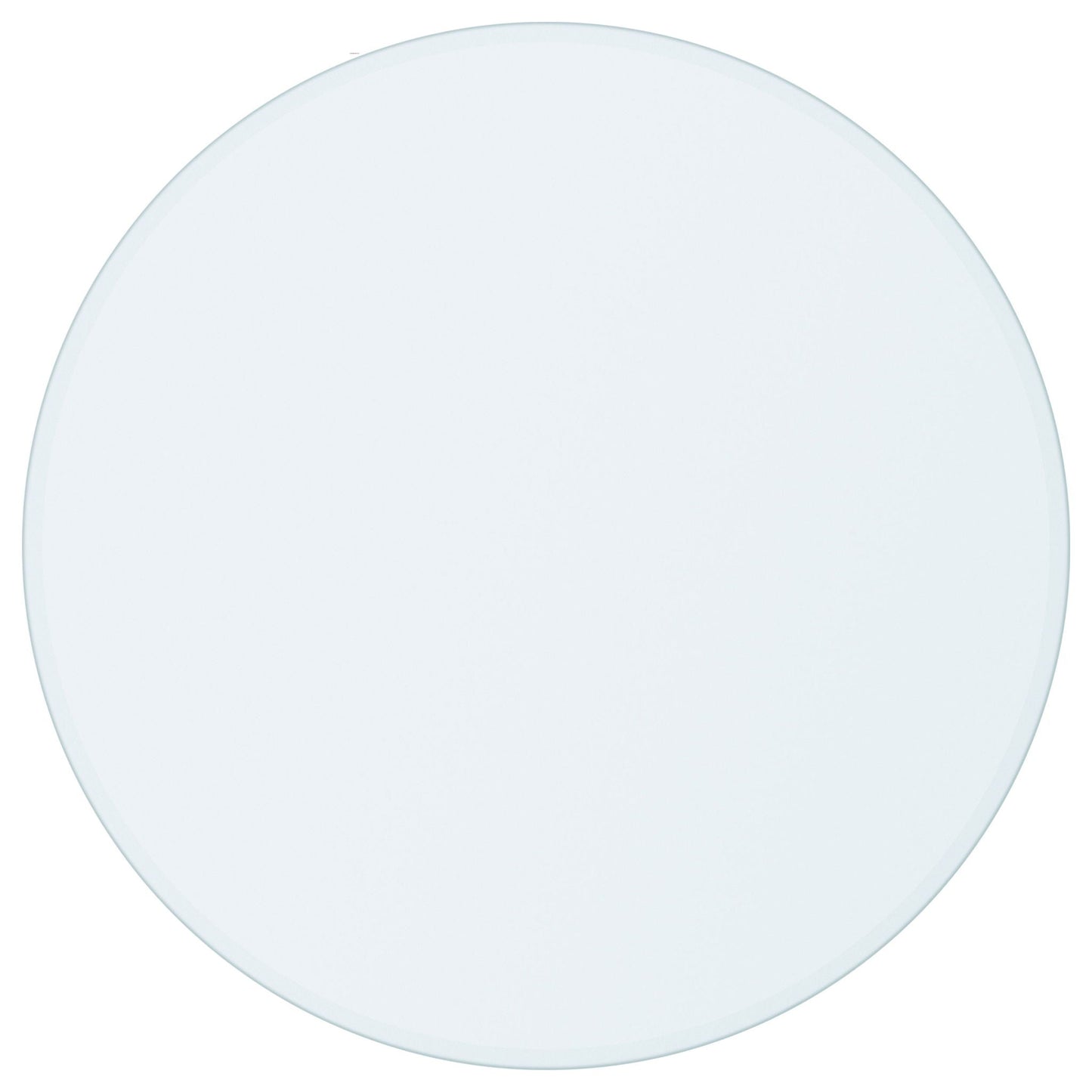 Glass Tops 48-inch 6mm Round Clear Tempered Glass Top