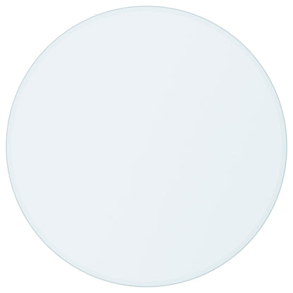Glass Tops 48-inch 6mm Round Clear Tempered Glass Top
