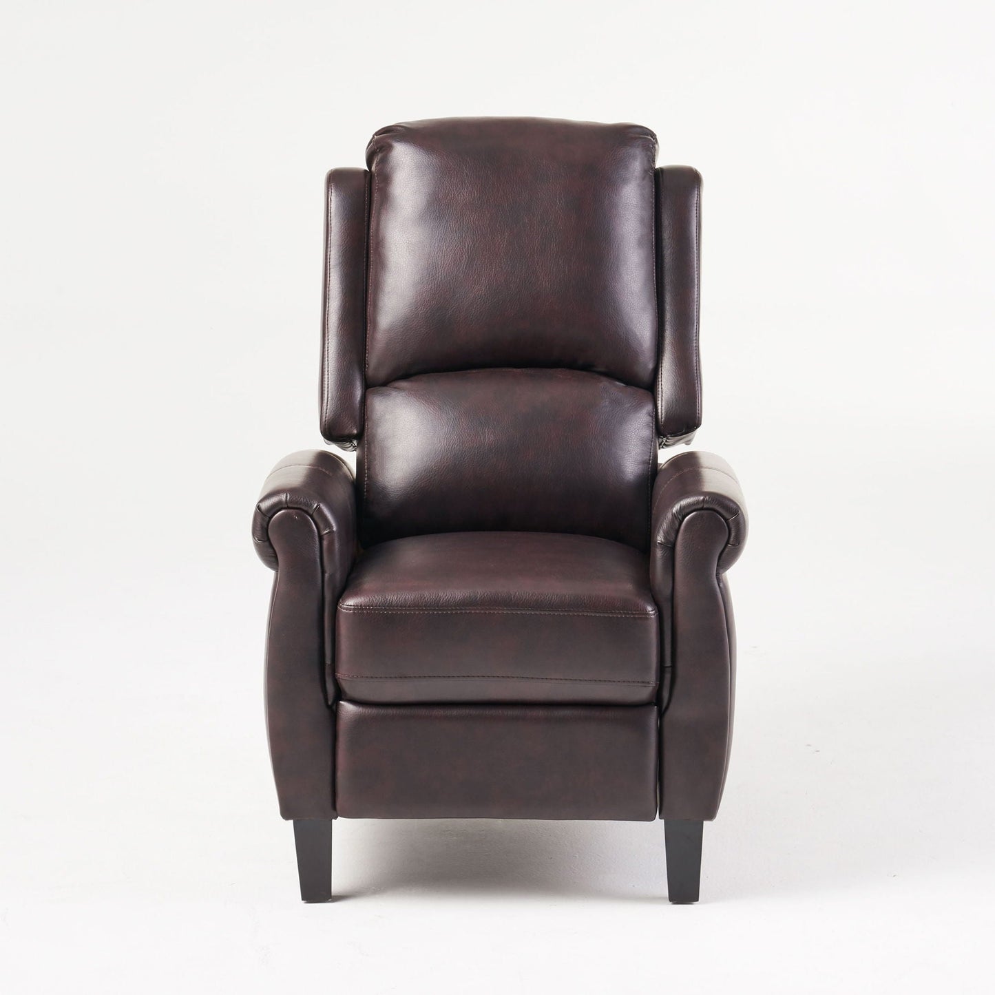 Memphis Standard Recliner Club Chair - Burgundy