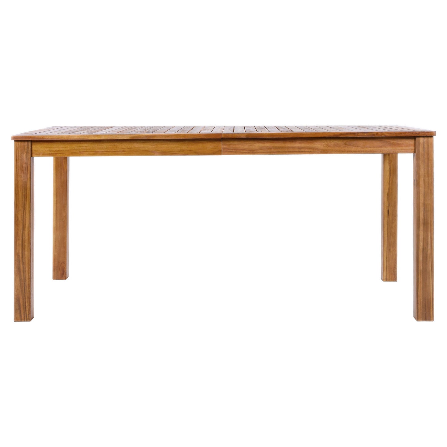 TOPMAX Patio 5pcs Wooden Dining Table Set