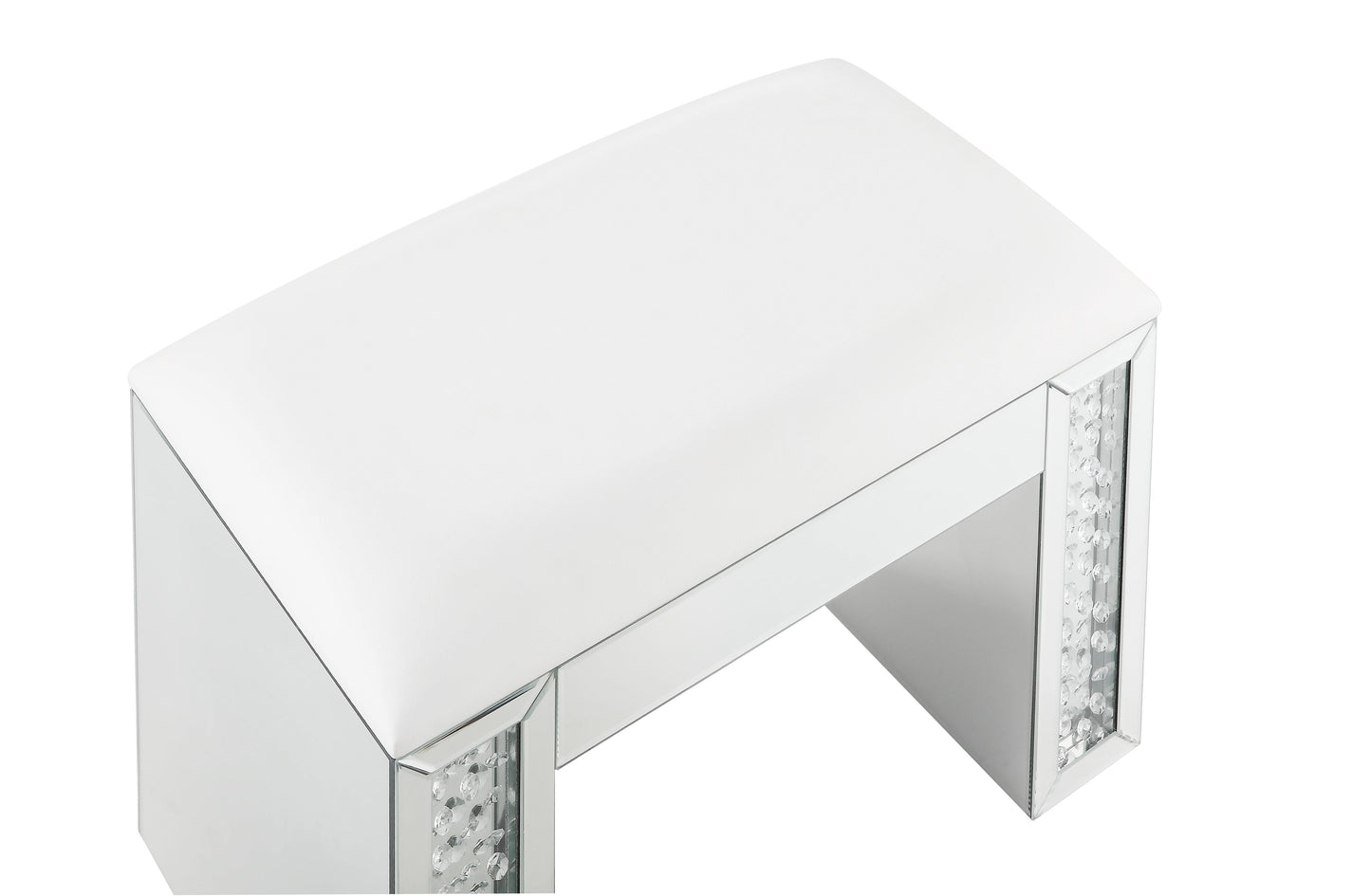 Nysa Rectangular Armless Stool