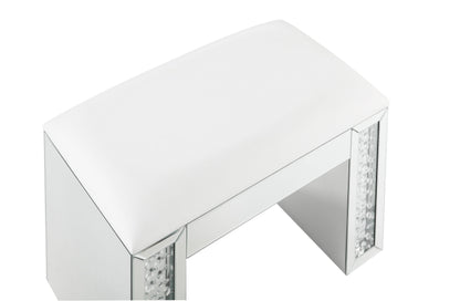 Nysa Rectangular Armless Stool