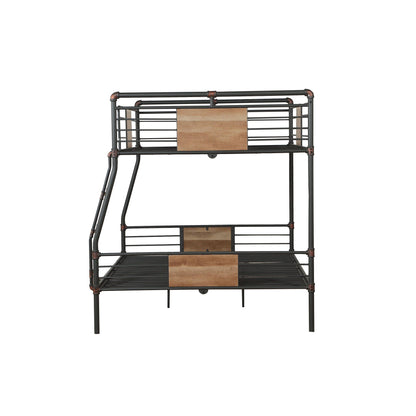 Brantley - Full Long / Queen Bunk Bed - Black