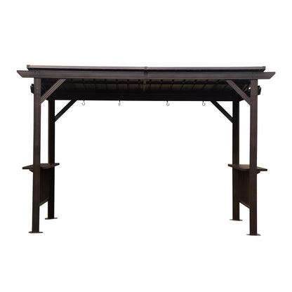 6.5x12FT Hardtop Grill Gazebo