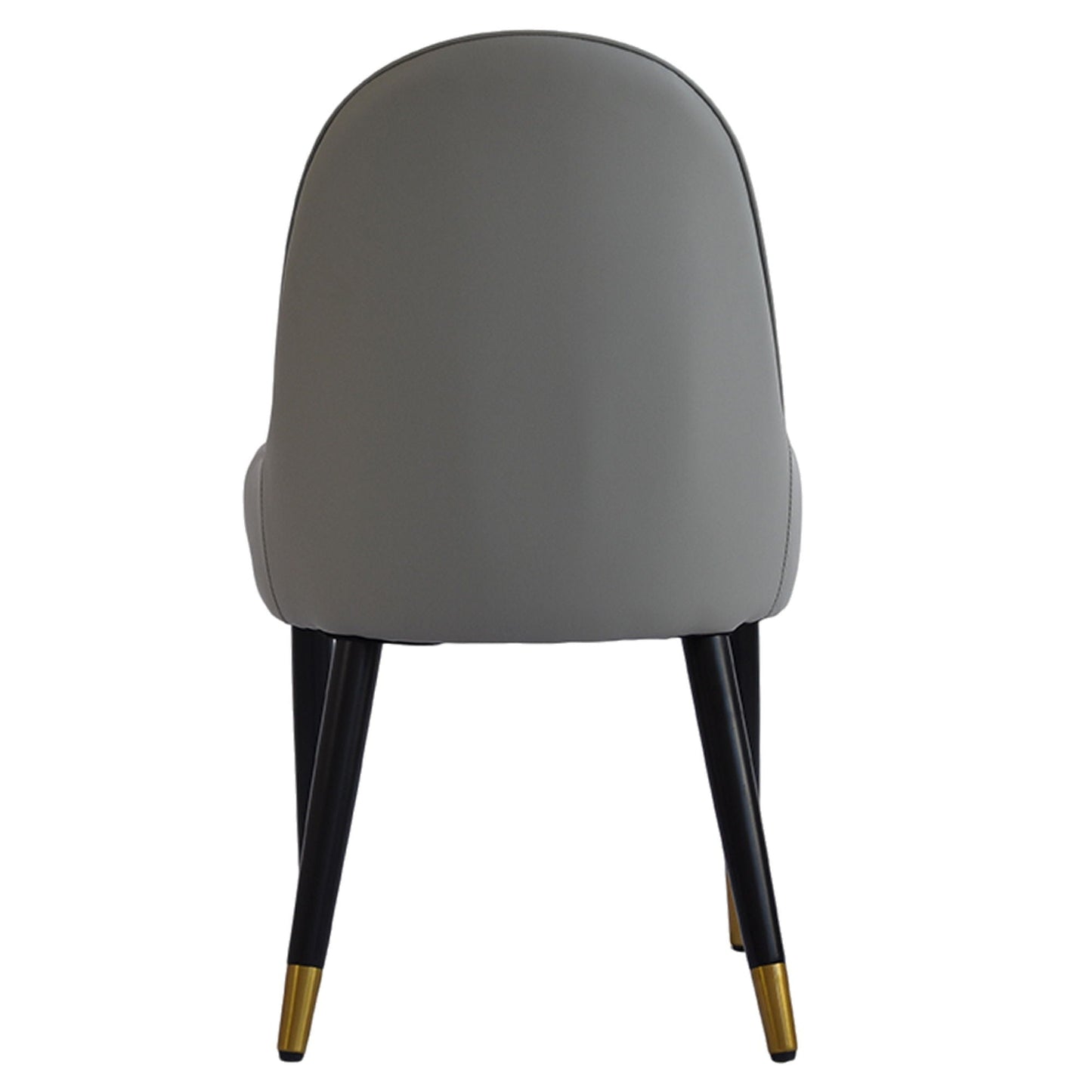 Modern Sponge-Filled Dining Chair, Solid Wood Metal Legs, Suitable For Restaurants, Living Rooms And Rooms (Set of 2)