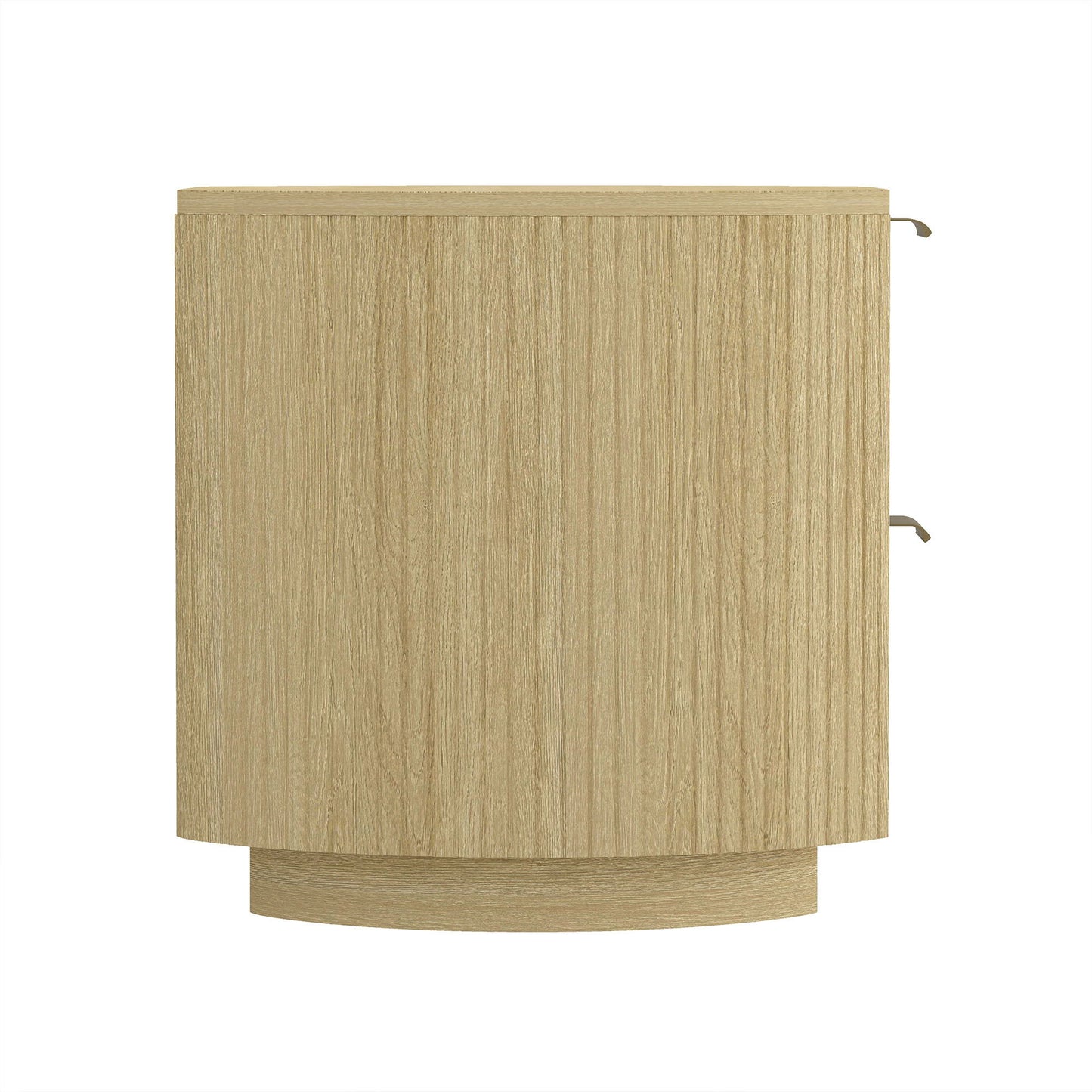Olivia - Nightstand & 2 Drawers - Oak