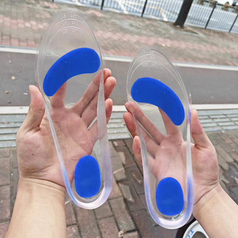Men And Women Shock-absorbing Insoles For Flat Feet Correction