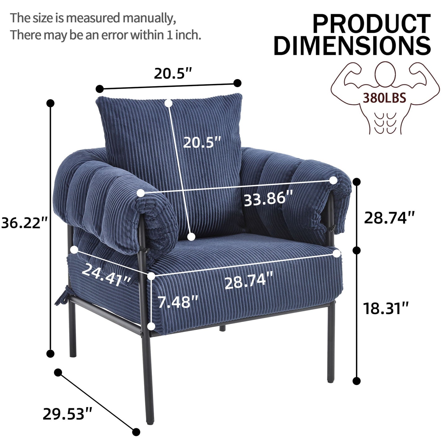 Modern Decorative Chair For Living Room