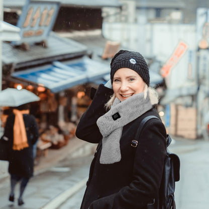 USB Heated Scarf with 3 Temperature Modes for Winter