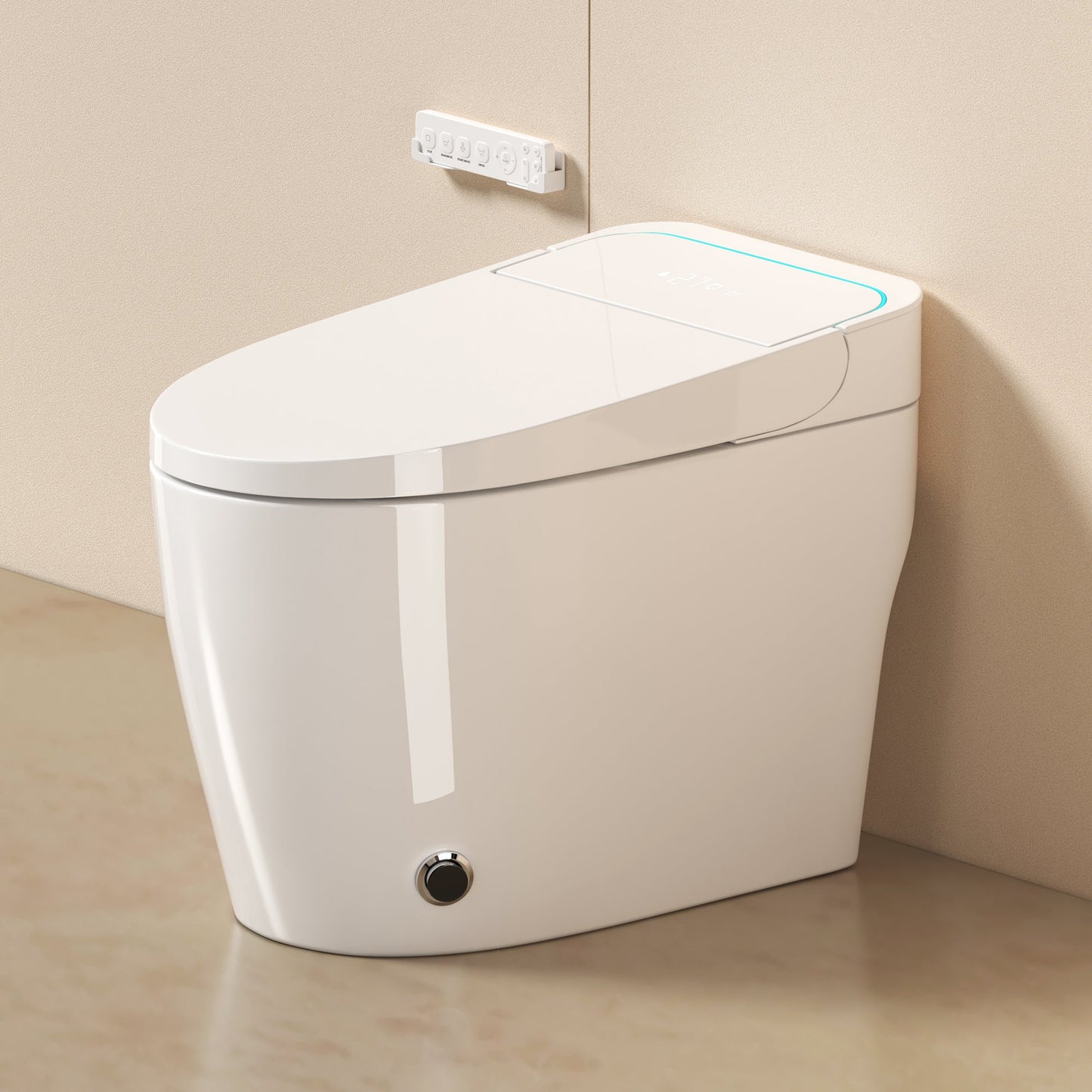 Unique Smart One-Piece Toilet with Bidet and Auto Seat