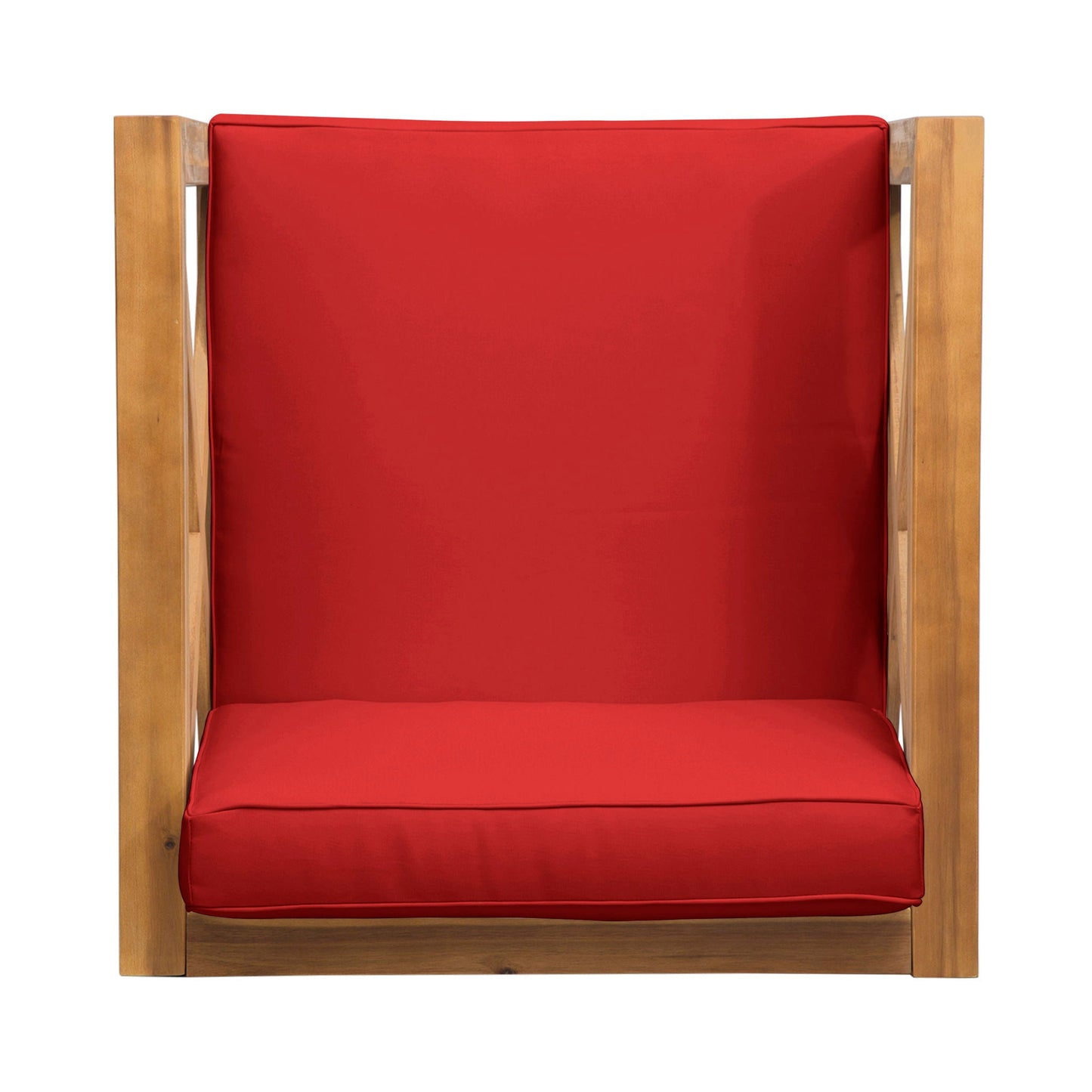 Brava Mid-Century Modern Club Chair with Water Resistant Cushions