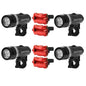 Universal  Front Rear Bike Light Set IPX5 Water-Resistant Bike Headlight Taillight Tool-Free Mounting Quick Release
