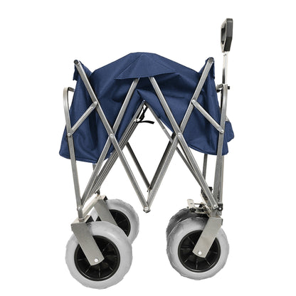 Beach Wagon with Big Wheels for Sand 500lbs Capacity