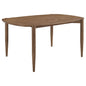 Dortch Oval 63-inch Solid Wood Dining Table Walnut