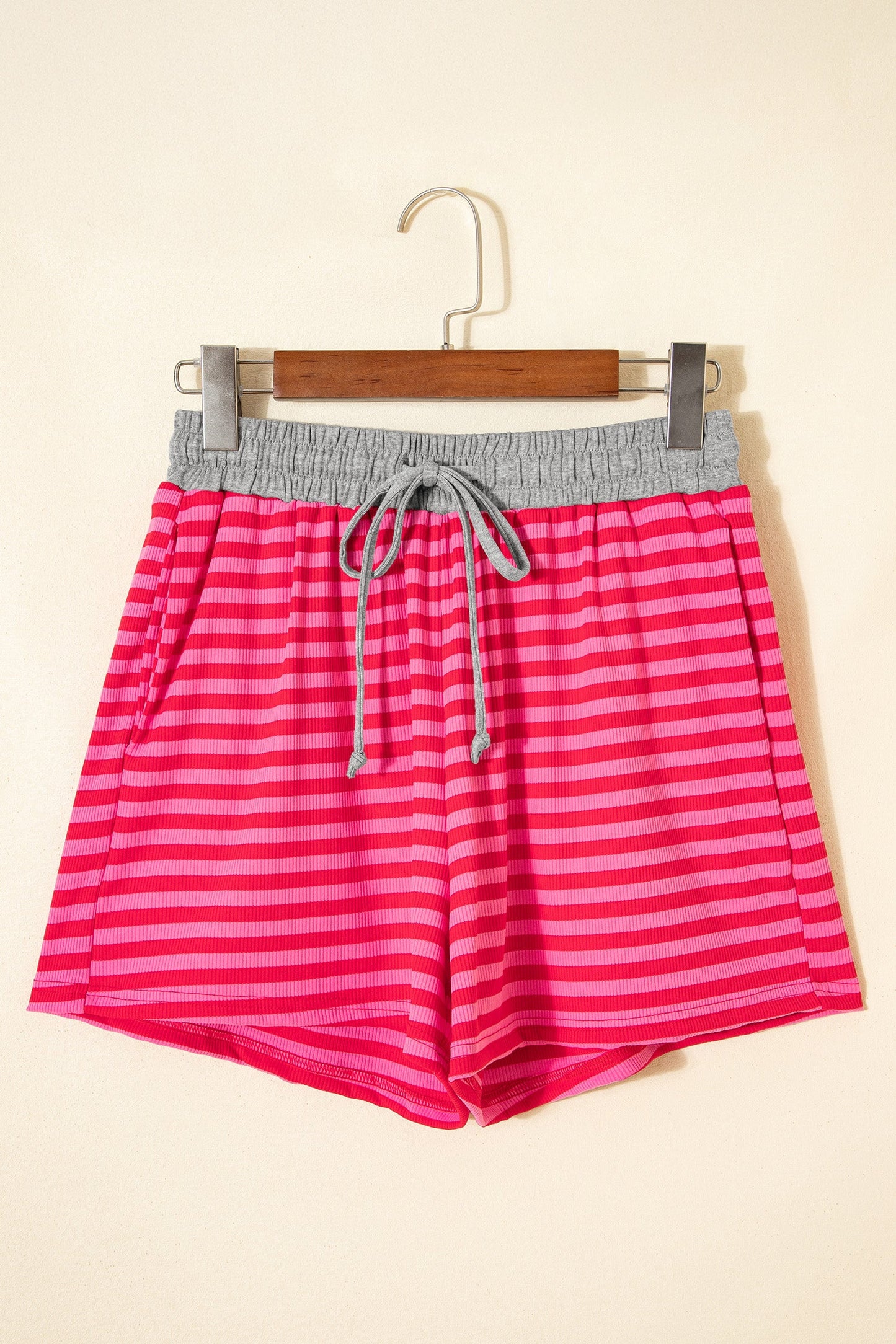 Ocean Waist Casual Ribbed Shorts