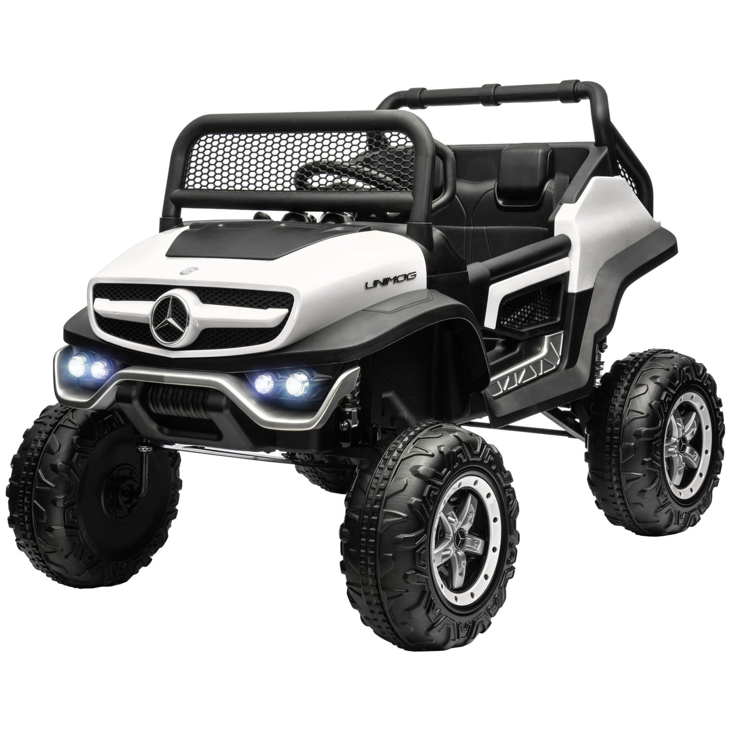 Mercedes-Benz Unimog 12V Kids Ride on Truck with Remote Control - Officially Licensed