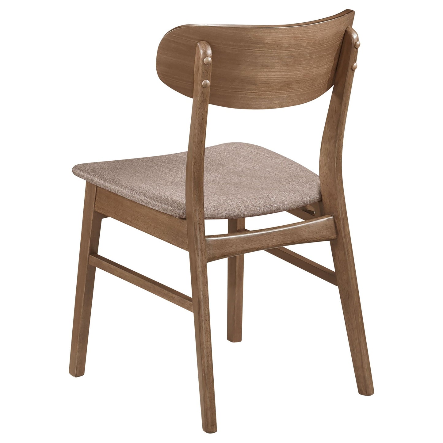 Whisten - Dining Set With Rounded Tabletop And Upholstered Chairs