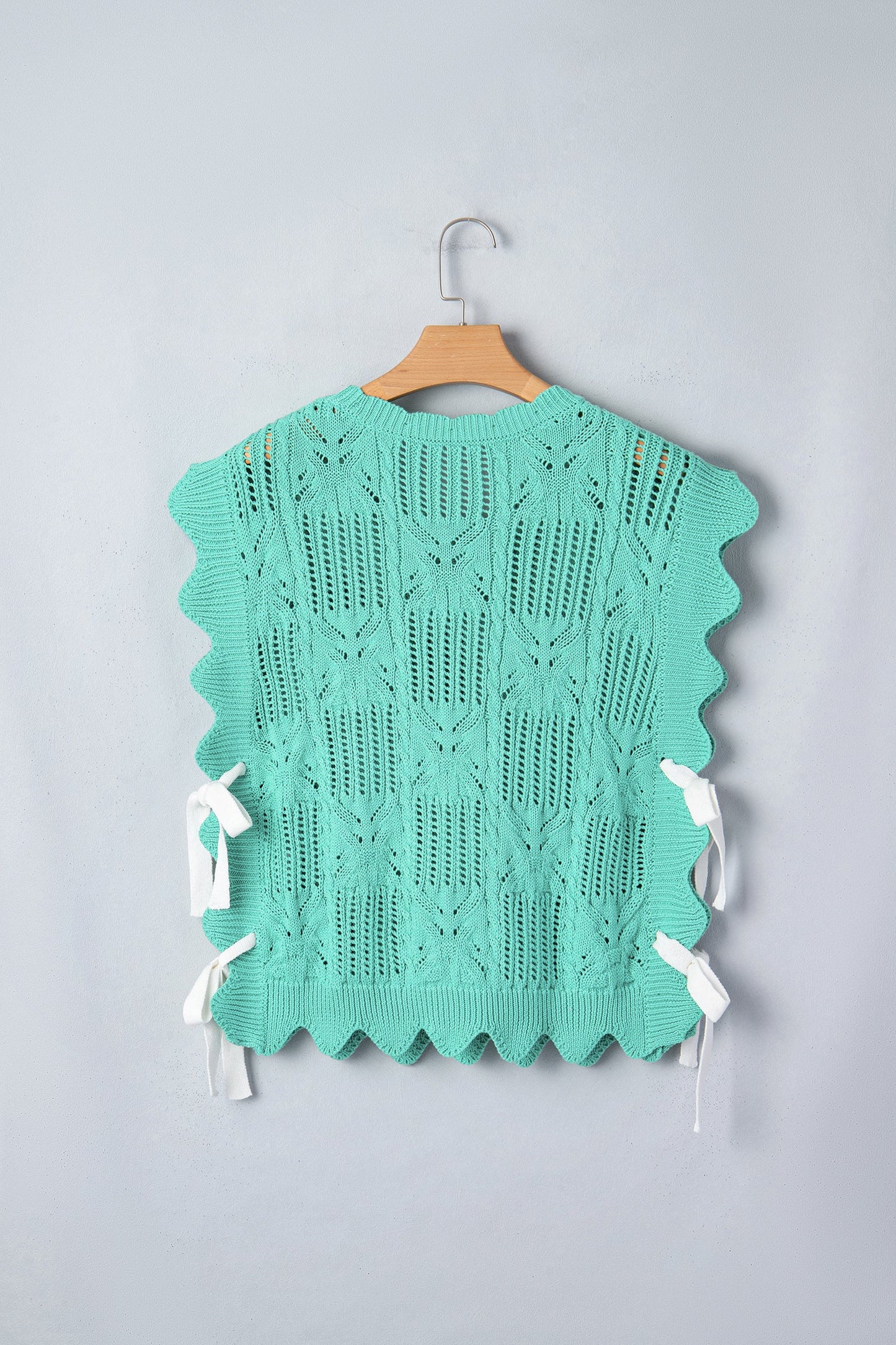 River Trim Short Sleeve Sweater