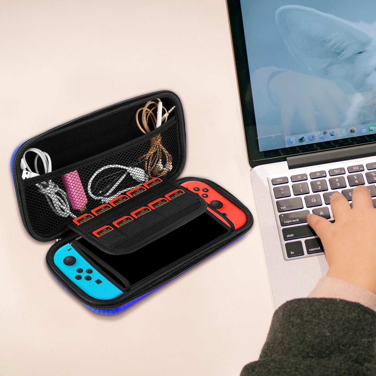Portable Carry Case for Nintendo Switch Console Protective Hard EVA Case Shell Pouch