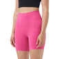 Women\'s High Waist Biker Shorts Tummy Control Pants Athletic Leggings Spandex Booty Shorts with 6.3In Inseam No Front Seam for Workout Yoga Running V